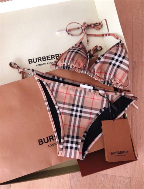 burberry bikini set|Women's Burberry Designer Swimwear & Bathing Suits.